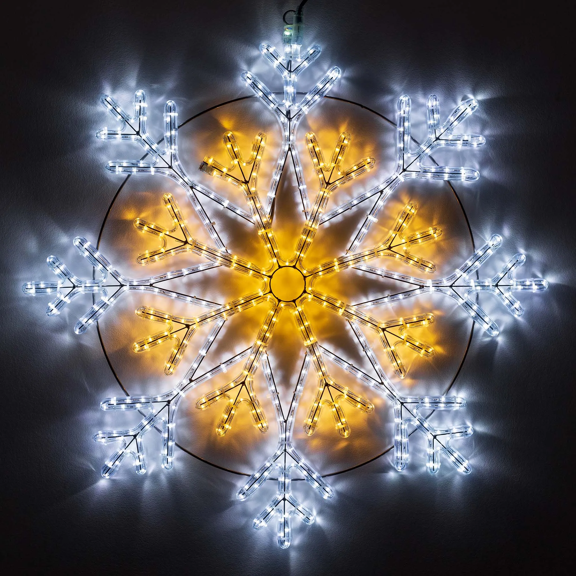 Фигура ARD-SNOWFLAKE-M12-900x900-720LED White/Warm (230V, 43W) (Ardecoled, IP65) - Изображение