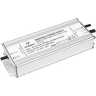 Блок питания ARPV-UH24400-PFC-DALI-PH (24V, 16.7A, 400W) (Arlight, IP67 Металл, 7 лет) - Изображение