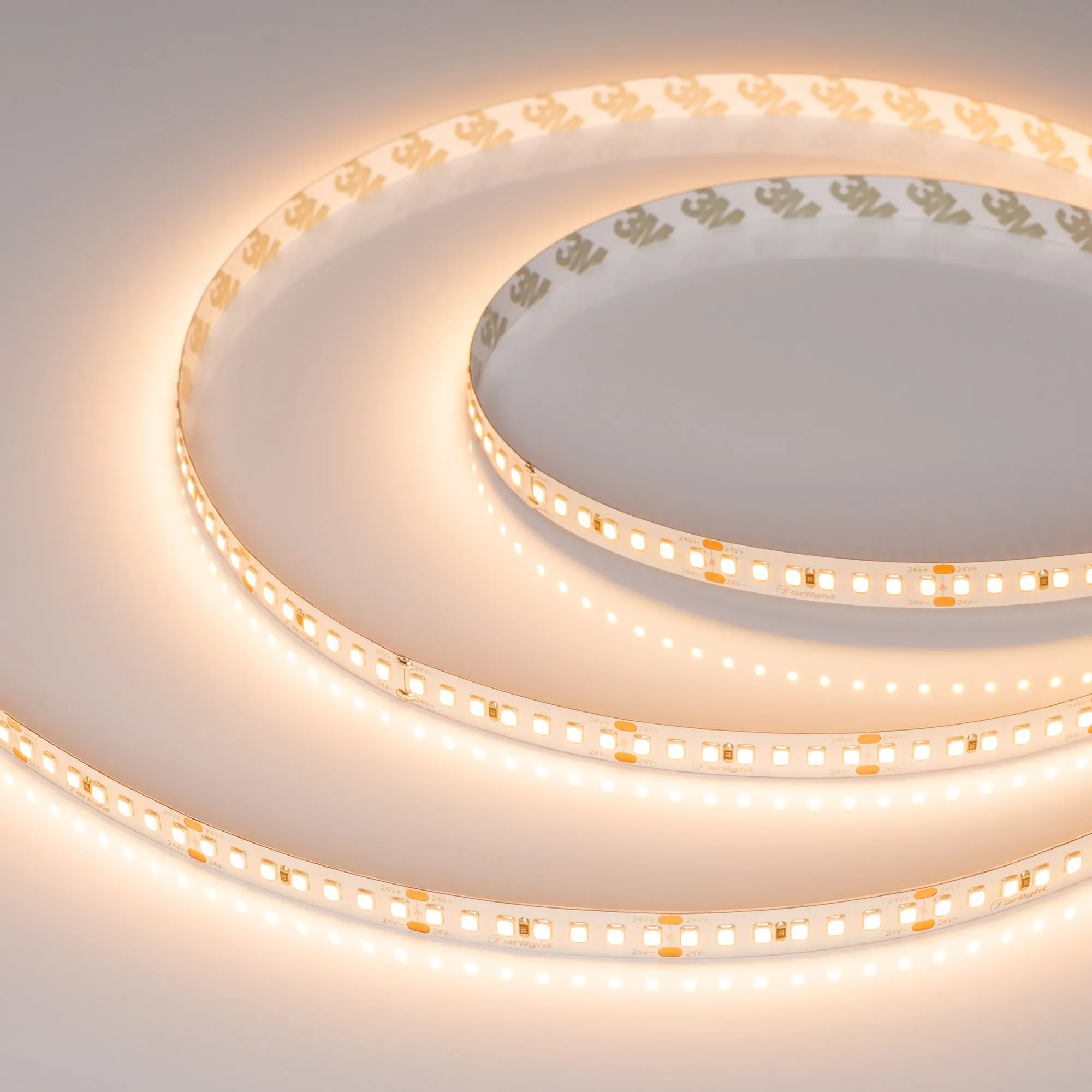 Лента светодиодная UL-A168-10mm 24V Warm2700 (17 W/m, IP20, 5m) (Arlight, 7 лет)