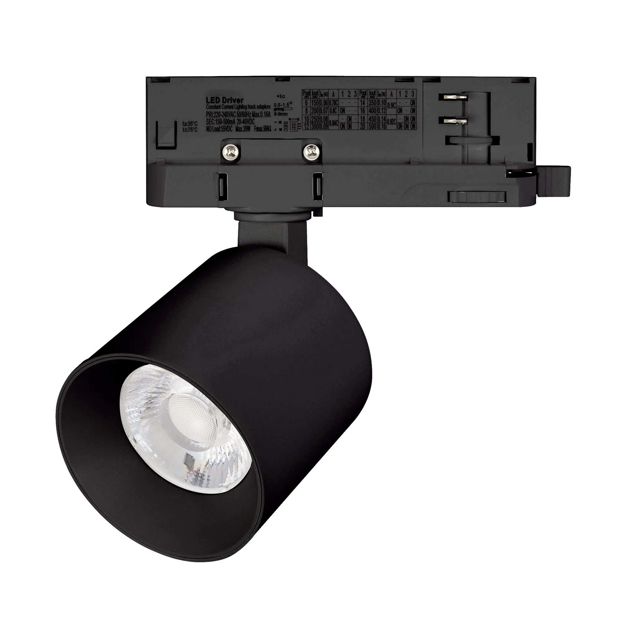 Светильник LGD-DYKE-4TR-R60-8W Warm3000 (BK, 38 deg, 230V, DALI) (Arlight, IP20 Металл, 5 лет)