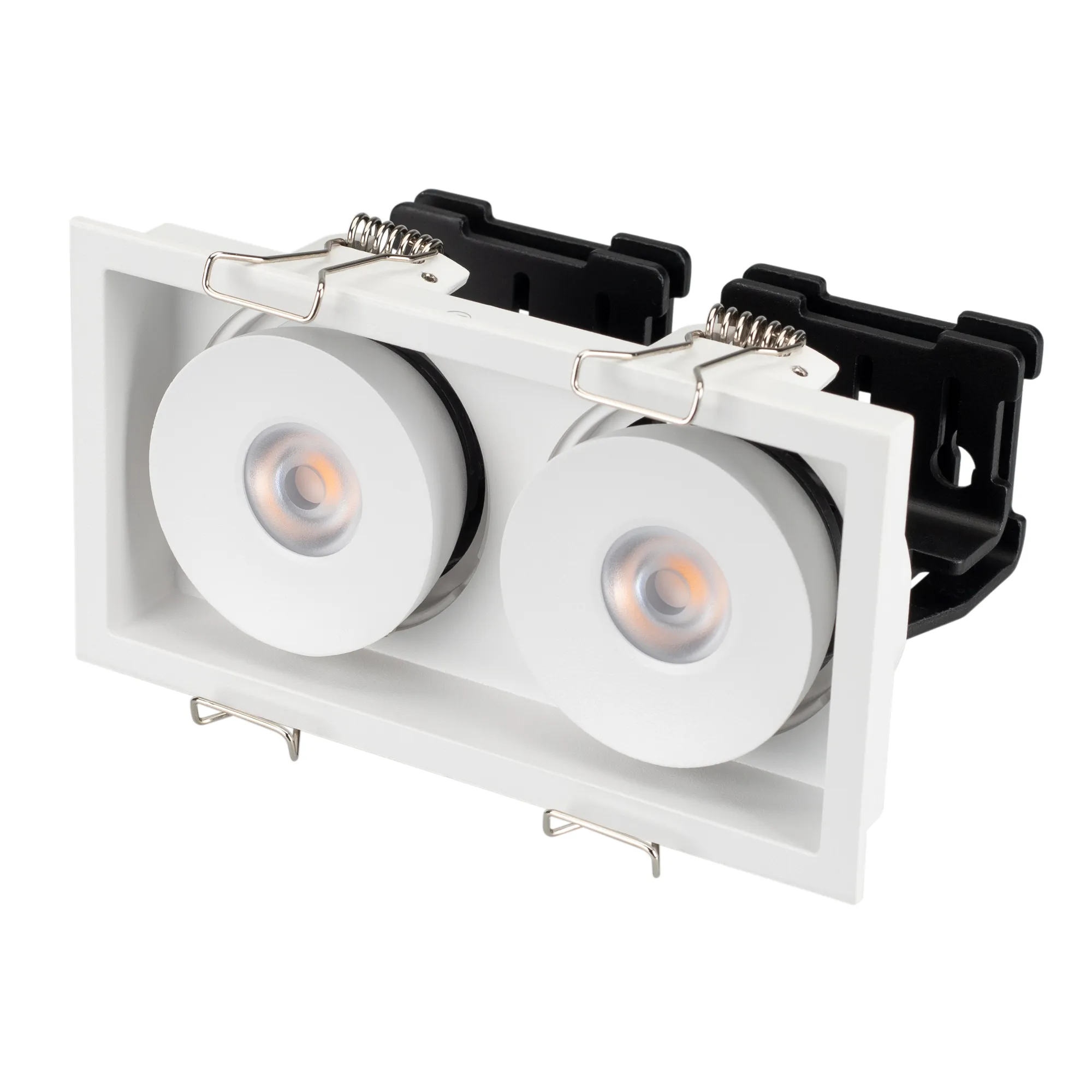 Светильник CL-SIMPLE-S148x80-2x9W Warm3000 (WH, 45 deg) (Arlight, IP20 Металл, 3 года) - Изображение