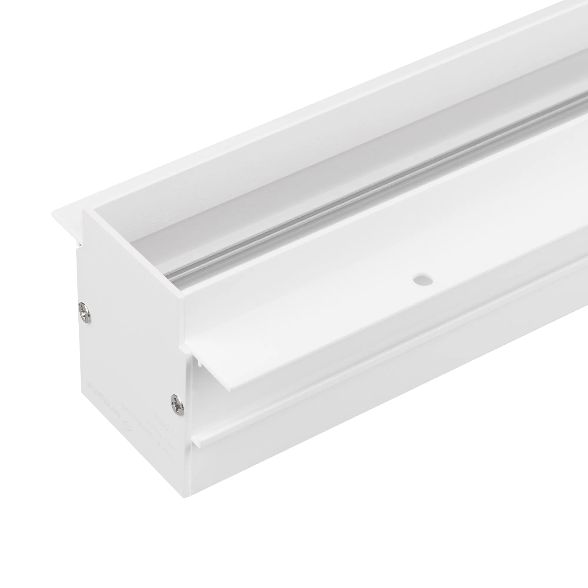 Трек встраиваемый MAG-TRACK-4560-FDW-2000 (WH, 5LN) (Arlight, IP20 Металл, 3 года)