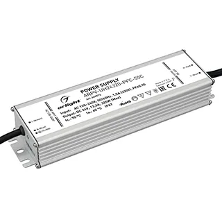 Блок питания ARPV-UH24320-PFC-55C (24V, 13.3A, 320W) (Arlight, IP67 Металл, 5 лет) - Изображение