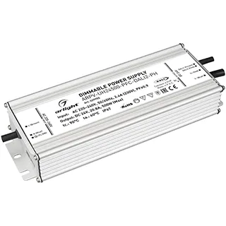 Блок питания ARPV-UH24500-PFC-DALI2-PH (24V, 20.8A, 500W) (Arlight, IP67 Металл, 7 лет) - Изображение