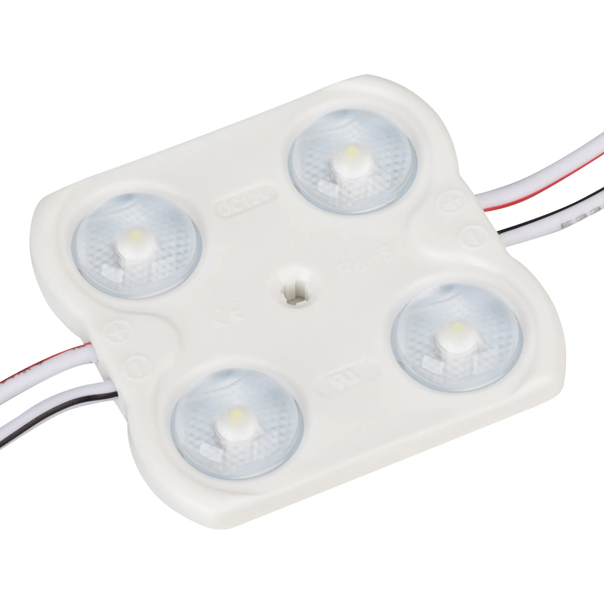 Модуль герметичный CRAFT-2835-4-12V Day 170deg (45x43mm, 1.6W, IP65) (Arlight, Закрытый) - Изображение