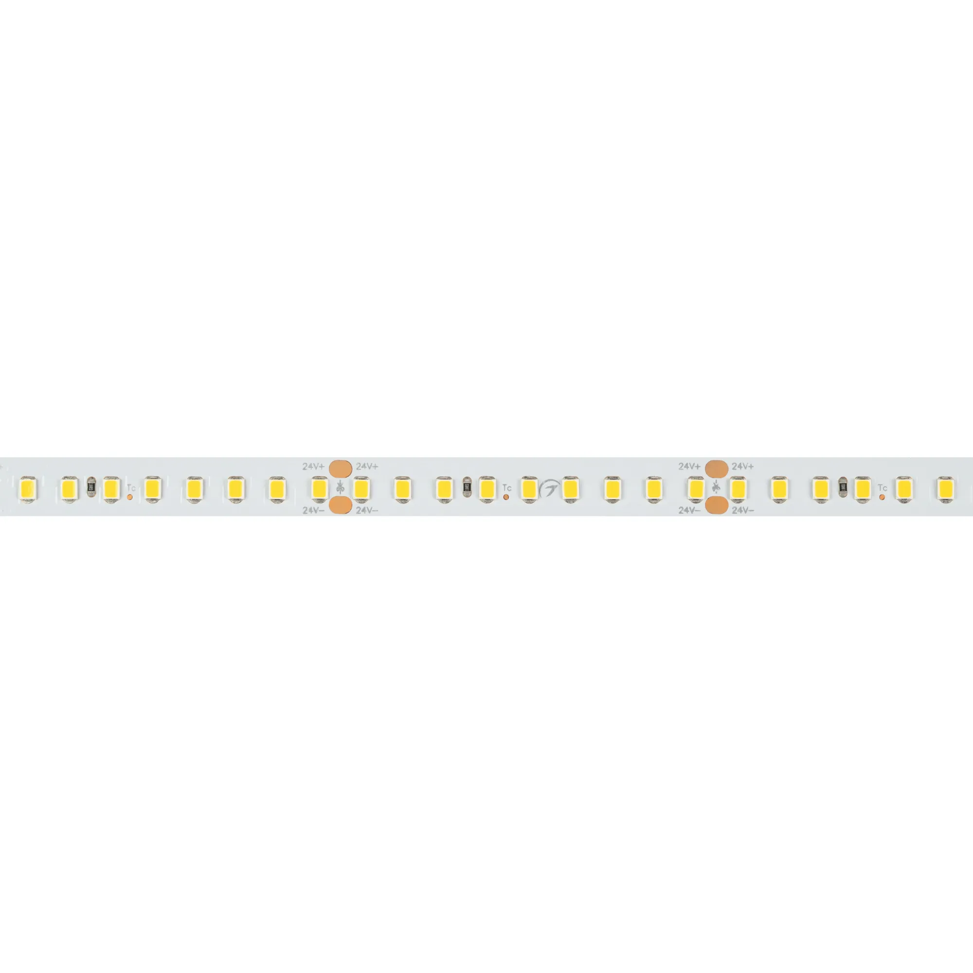 Лента светодиодная RT-A144-10mm 24V Warm2700 (7.7 W/m, IP20, 2835, 5m) (Arlight, высок.эфф.200 лм/Вт)