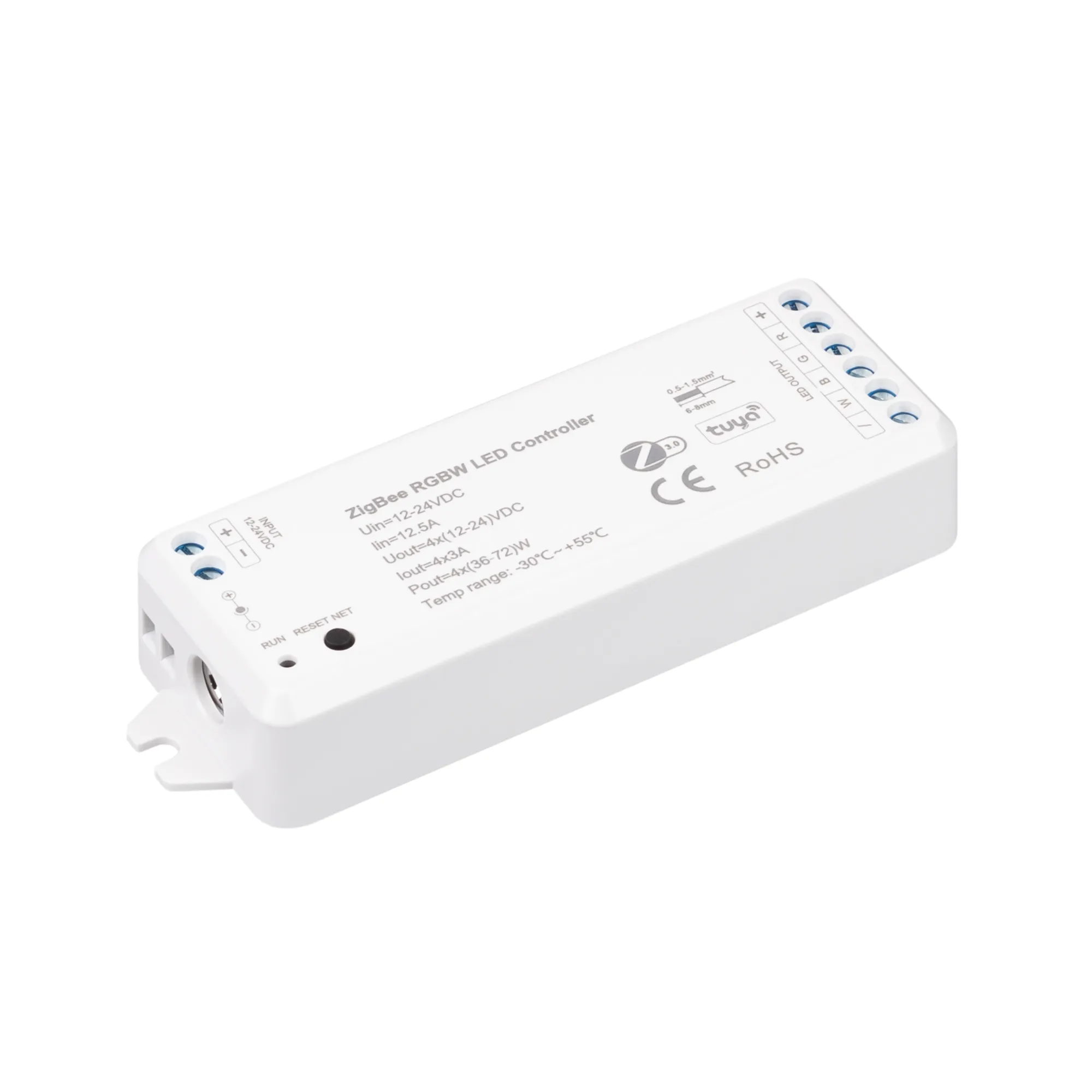 INTELLIGENT ARLIGHT Диммер SMART-PWM-102-72-RGBW-SUF (12-24V, 4x3A, ZB) (IARL, Пластик) - Изображение