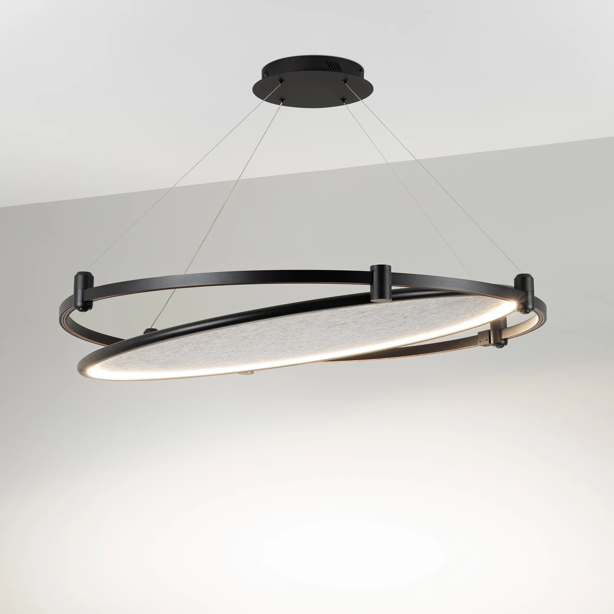 Светильник ART-APRIORI-ACOUSTIC-R820-25W Day4000 (BK-GR, 160 deg, 48V) (Arlight, IP20 Металл, 3 года)