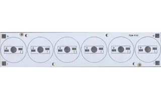 Плата 156x34-6E Emitter (6x LED, 724-133) (Turlens, -)