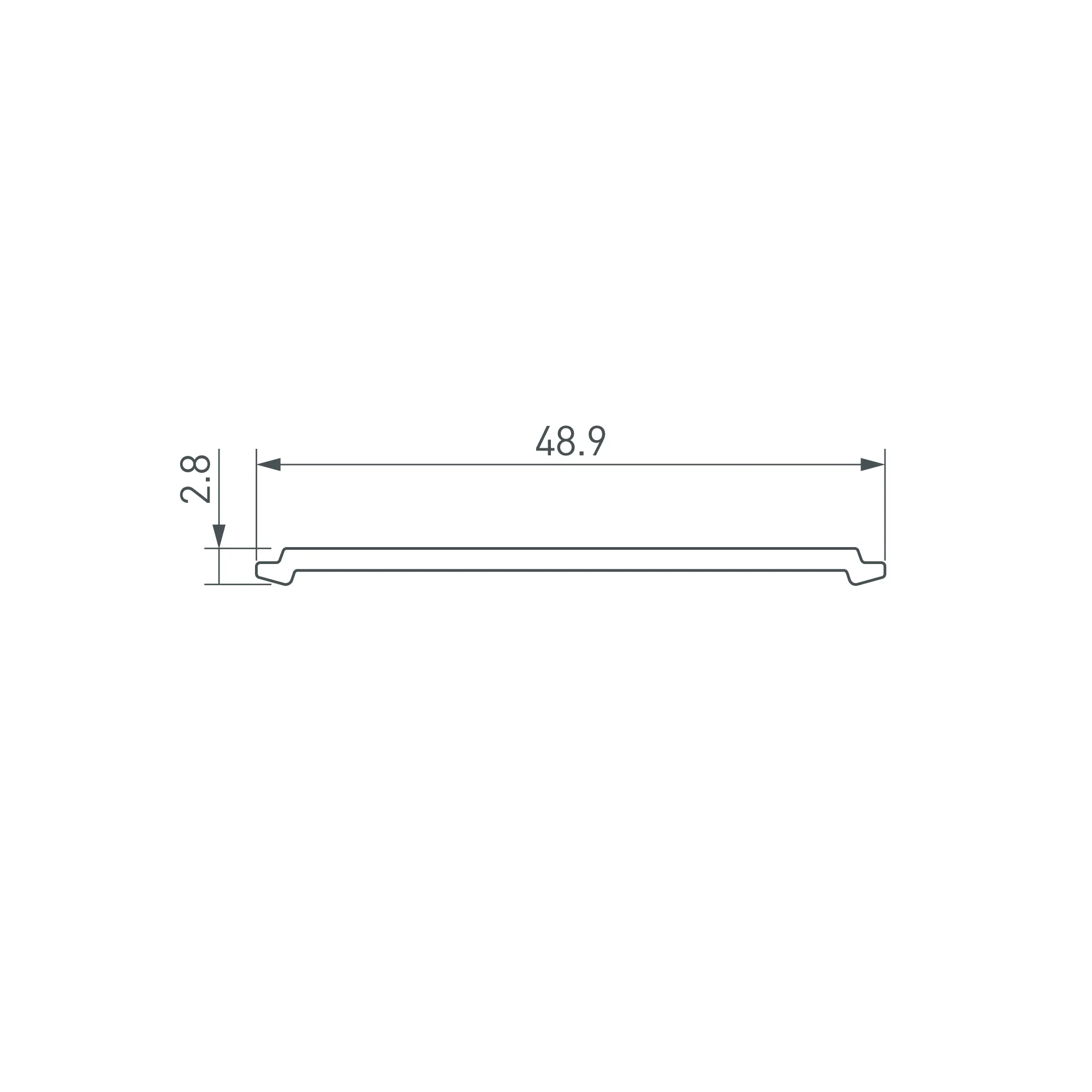 Экран FANTOM-W49-2000 OPAL (Arlight, Пластик) - Изображение