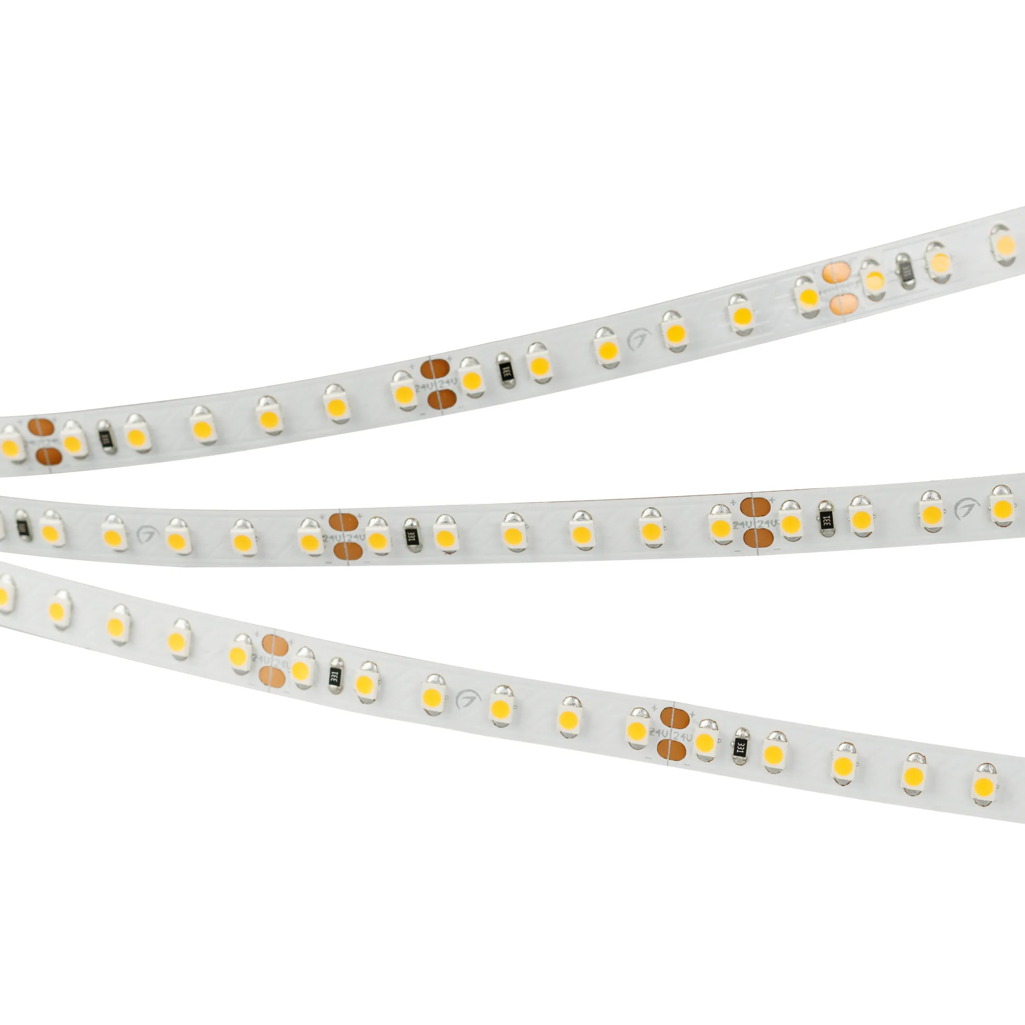 Лента RT 2-5000 24V Day4000 2x (3528, 600 LED, LUX) (Arlight, 9.6 Вт/м, IP20) - Изображение