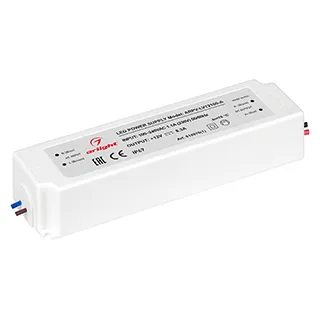 Блок питания ARPV-LV12100-A (12V, 8.3A, 100W) (Arlight, IP67 Пластик, 3 года) - Изображение