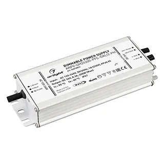 Блок питания ARPV-UH24200-PFC-DALI2-PH (24V, 8.3A, 200W) (Arlight, IP67 Металл, 7 лет) - Изображение