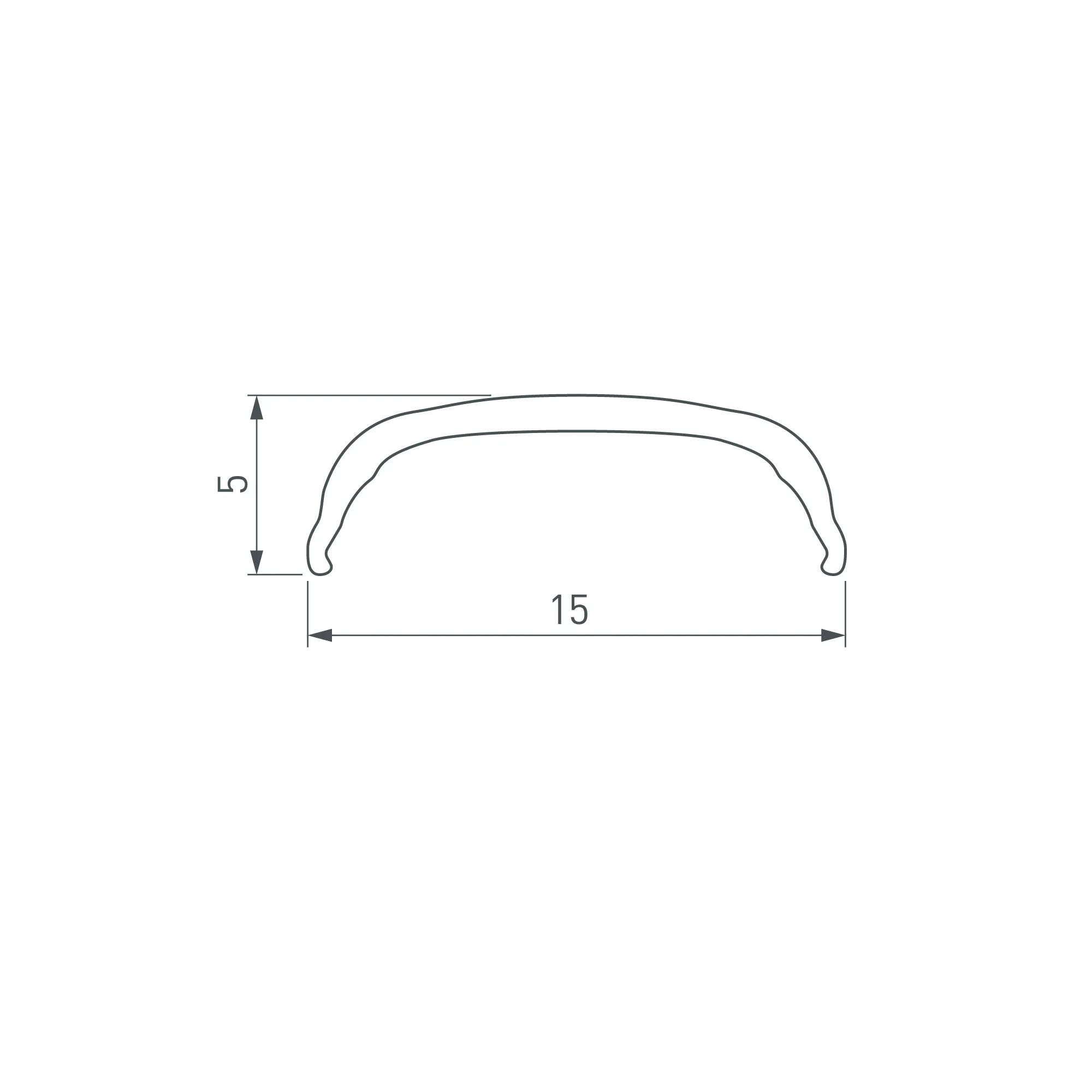 Экран ARH-BENT-W18-2000 BLACK (Arlight, Пластик) - Изображение