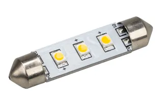 Автолампа ARL-F42-3E Warm White (10-30V, 3 LED 2835) (ANR, Открытый) - Изображение