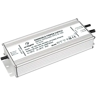 Блок питания ARPV-UH24400-PFC-0-10V (24V, 16.7A, 400W) (Arlight, IP67 Металл, 7 лет) - Изображение