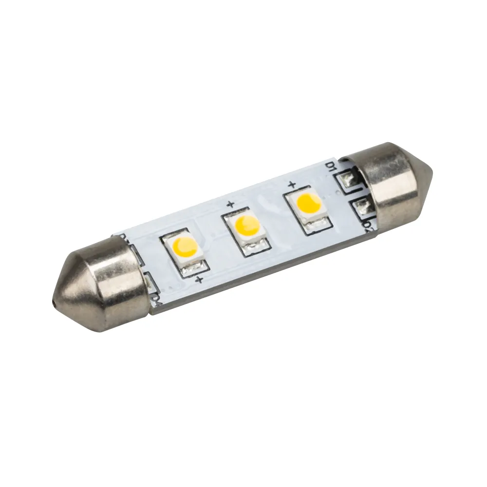 Автолампа ARL-F42-3E Warm White (10-30V, 3 LED 2835) (ANR, Открытый) - Изображение