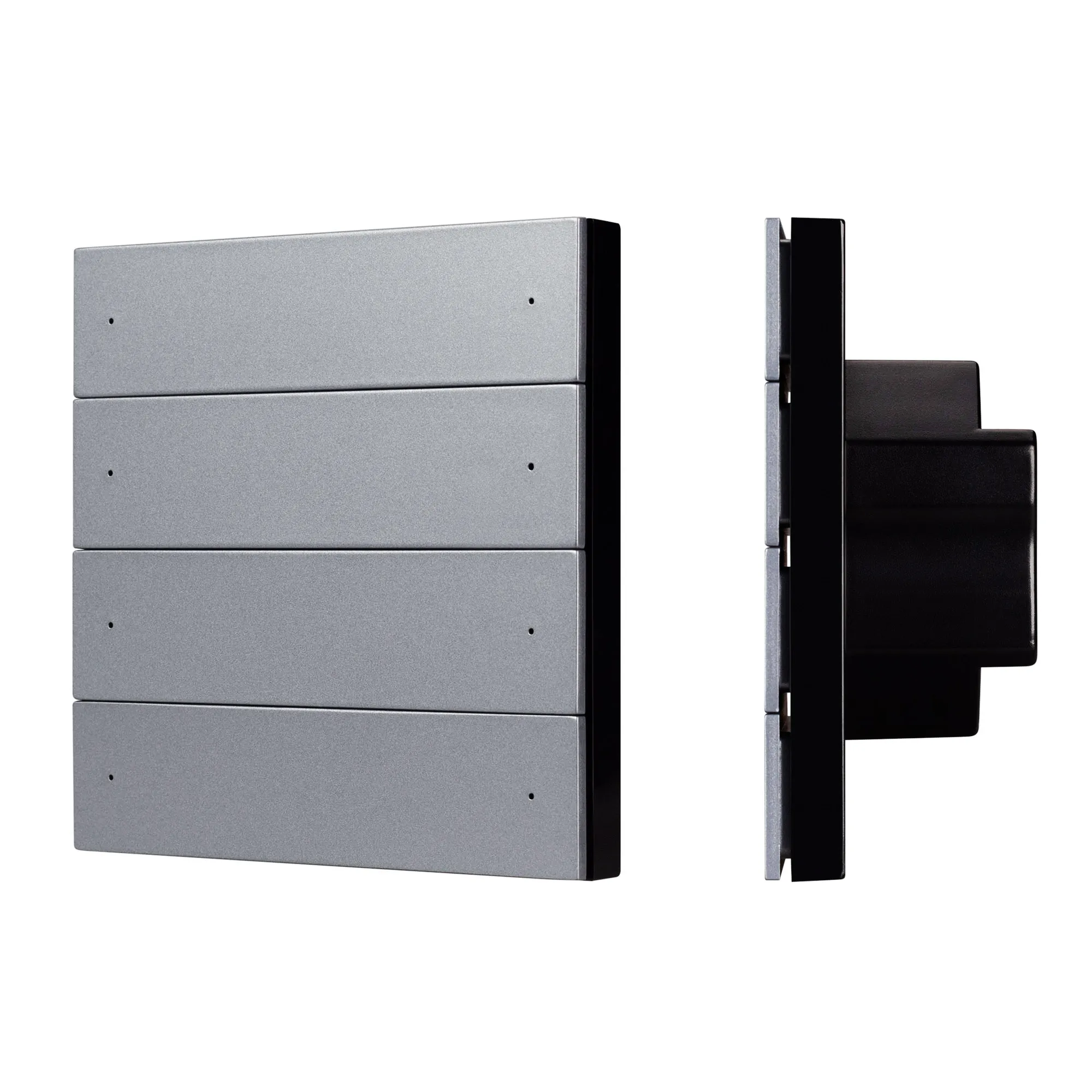 INTELLIGENT ARLIGHT Кнопочная панель SMART-ZB-801-22-1G-8SC-MULTI-IN Silver (230V) (IARL, IP20 Пластик, 5 лет) - Изображение