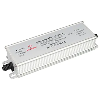 Блок питания ARPV-24250-A1 (24V, 10.4A, 250W) (Arlight, IP67 Металл, 3 года) - Изображение