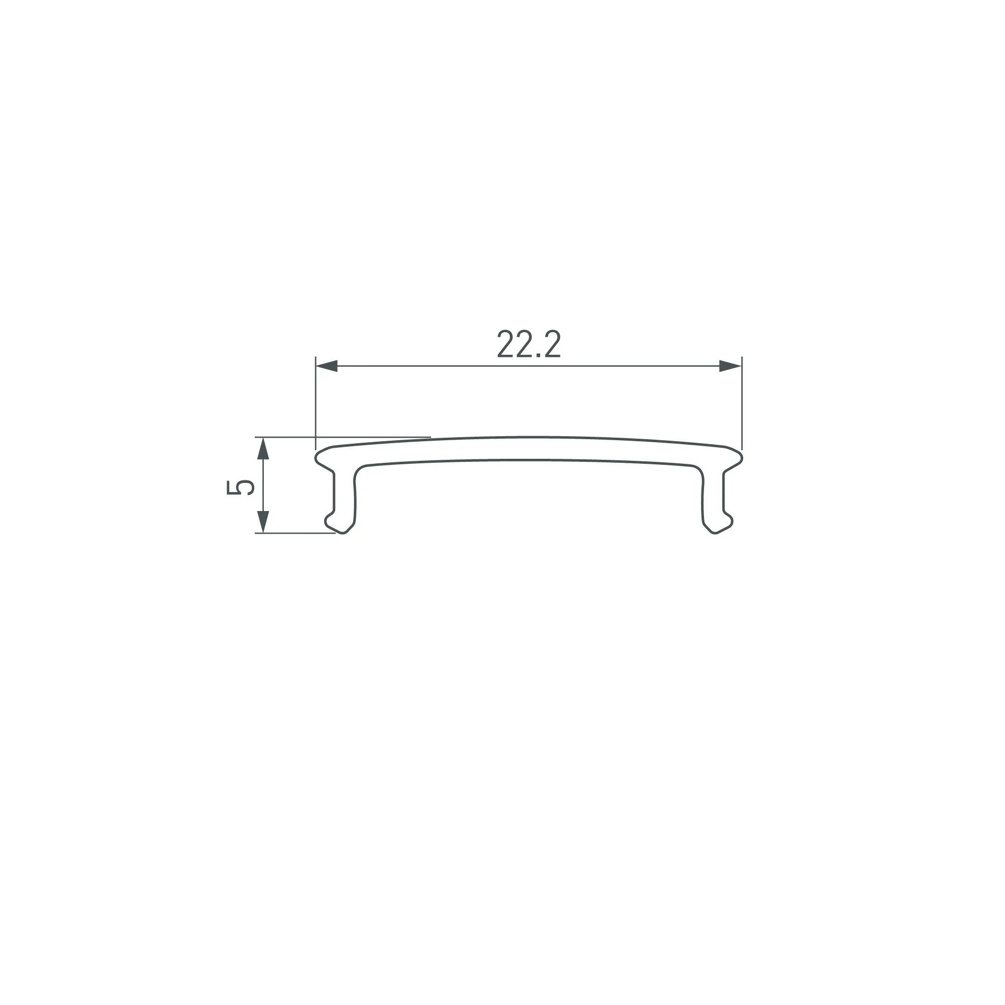 Экран FANTOM-W20-BEVEL-2000 OPAL (Arlight, Пластик) - Изображение