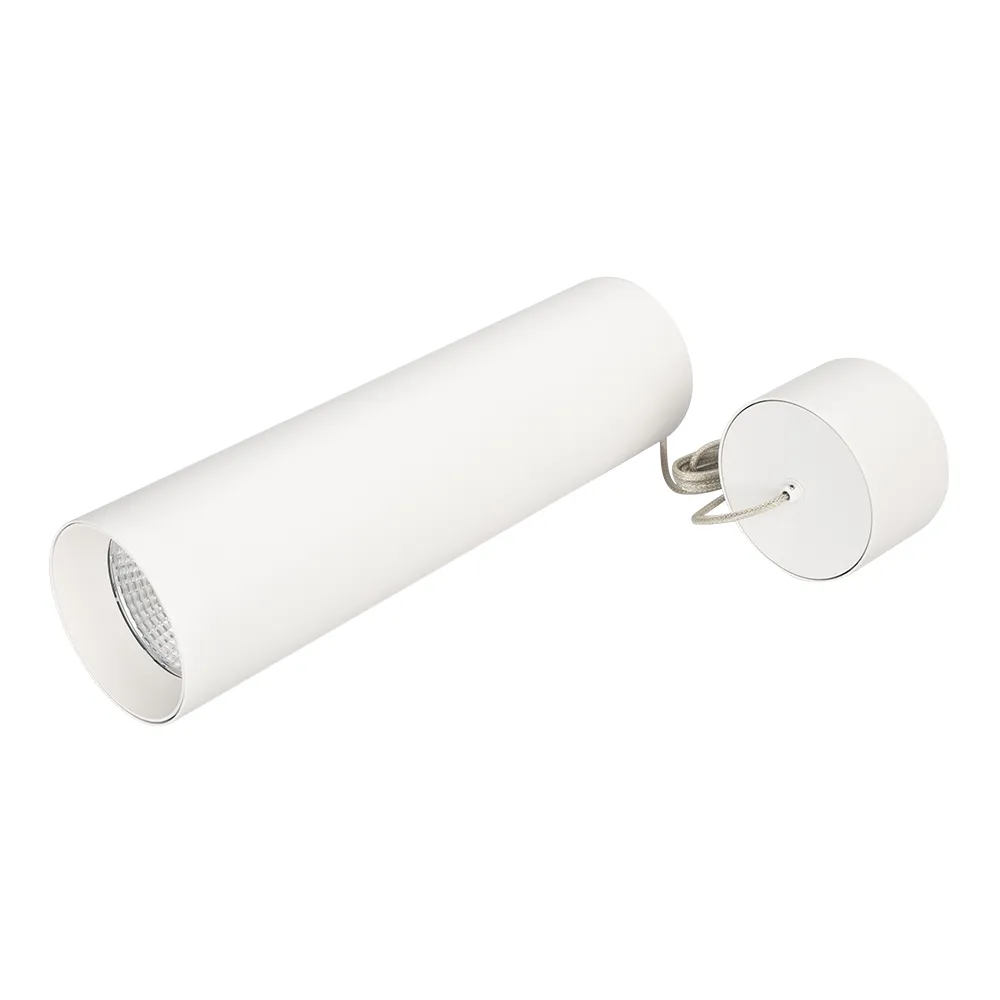 Светильник SP-POLO-HANG-LONG300-R85-15W White5000 (WH-WH, 40 deg) (Arlight, IP20 Металл, 3 года) - Изображение