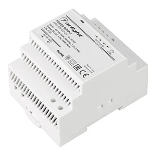 Блок питания ARV-DR100-24 (24V, 4.2A, 100W) (Arlight, IP20 DIN-рейка) - Изображение