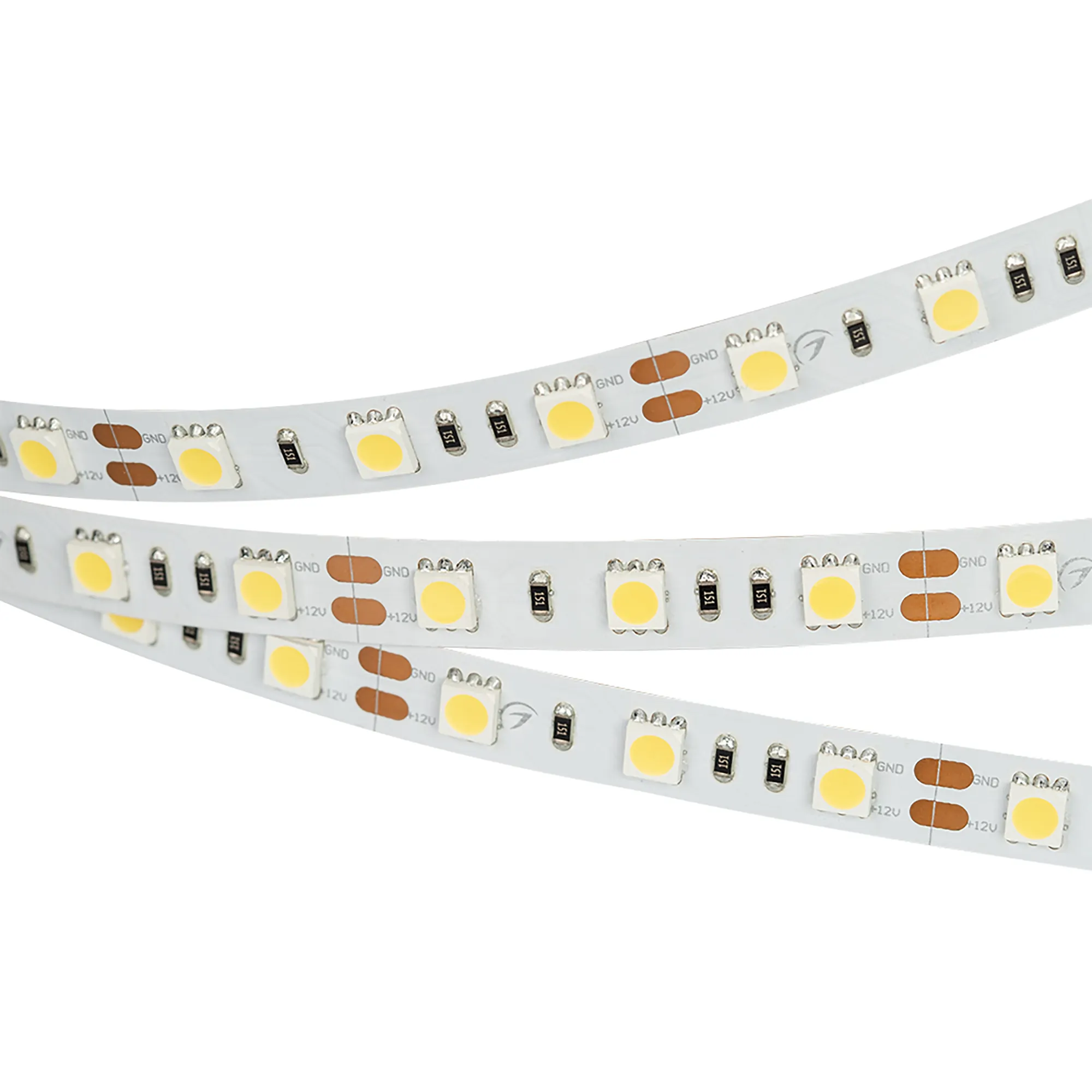 Лента RT 2-5000 12V White6000 2x (5060, 300 LED, LUX) (Arlight, 14.4 Вт/м, IP20) - Изображение