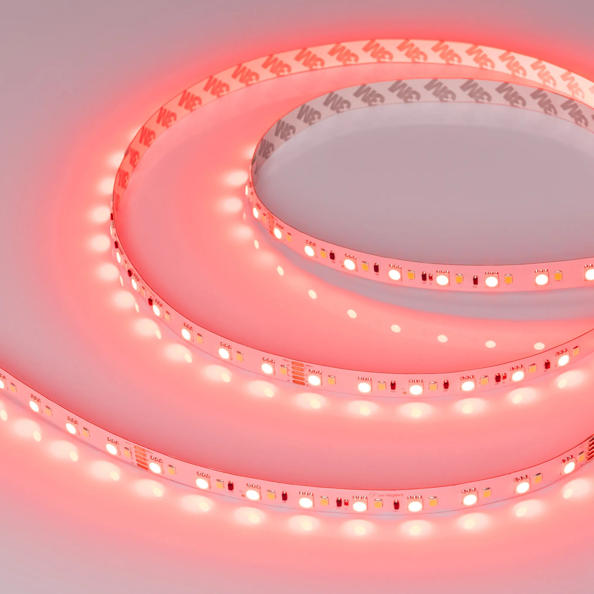 Лента IC-BA108-12mm 48V RGBW-Warm (15 W/m, IP20, 5060/2835, 40m) (Arlight, стабилизированная) - Изображение