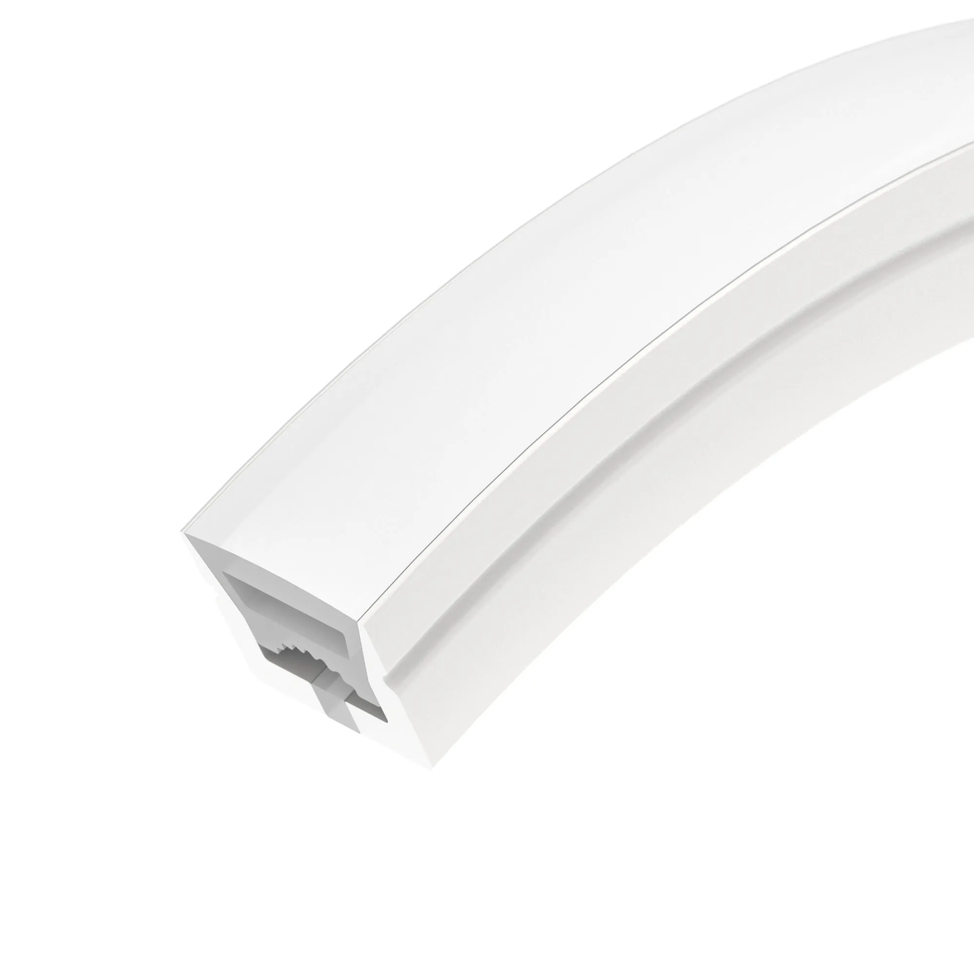 Силиконовый профиль WPH-FLEX-1212-TOP-S8-10m WHITE (Arlight, Силикон) - Изображение