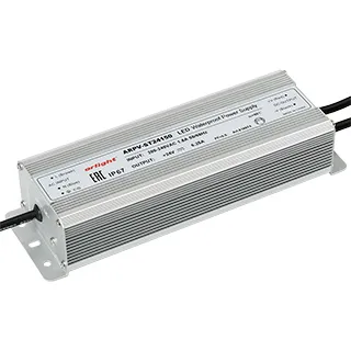 Блок питания ARPV-ST24150 (24V, 6.3A, 150W) (Arlight, IP67 Металл, 3 года) - Изображение