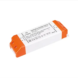 Блок питания ARV-SP-24075-PFC-TRIAC (24V, 3.1A, 75W) (Arlight, IP20 Пластик, 5 лет) - Изображение