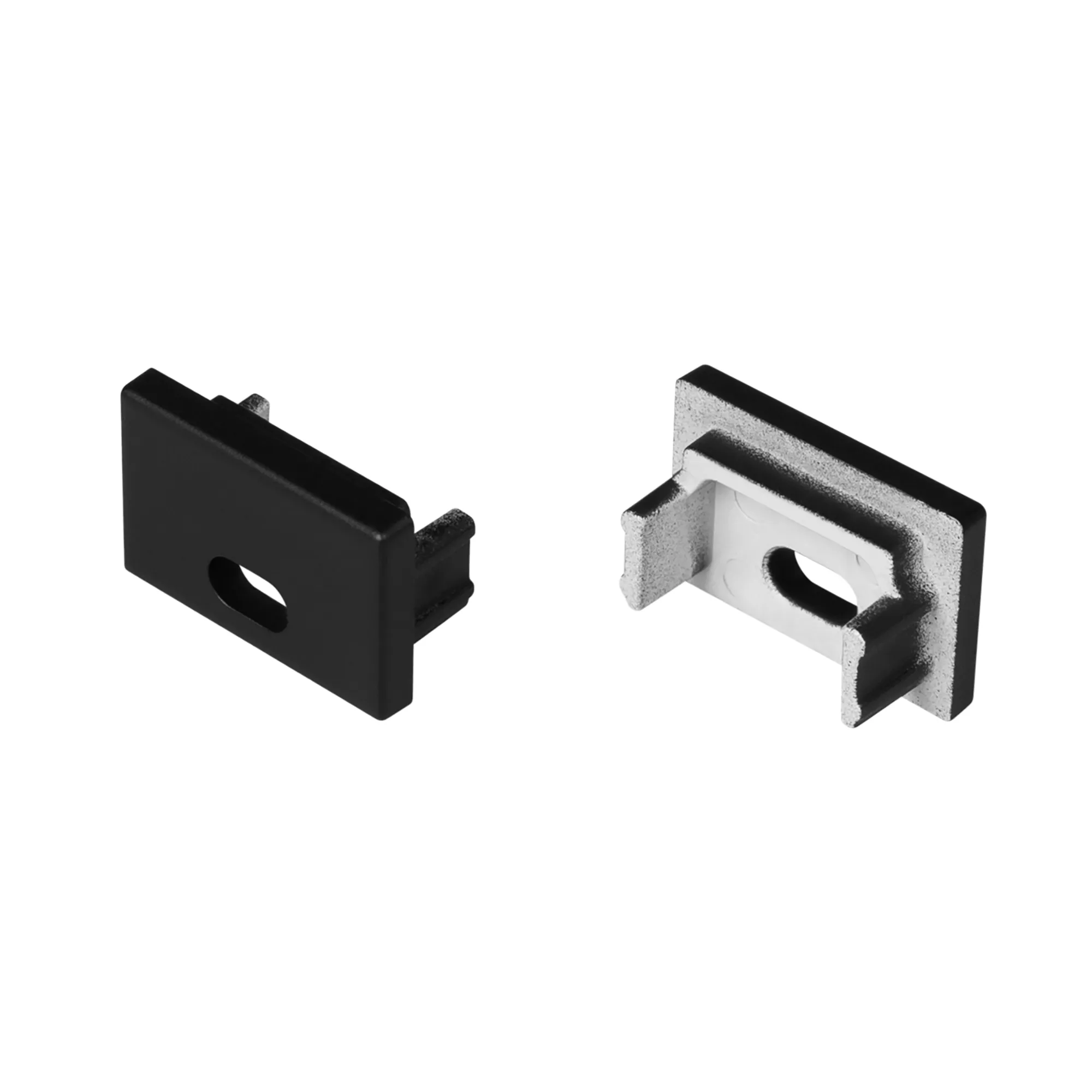 Заглушка SL-SLIM15-H10 BLACK с отверстием (Arlight, Пластик) - Изображение