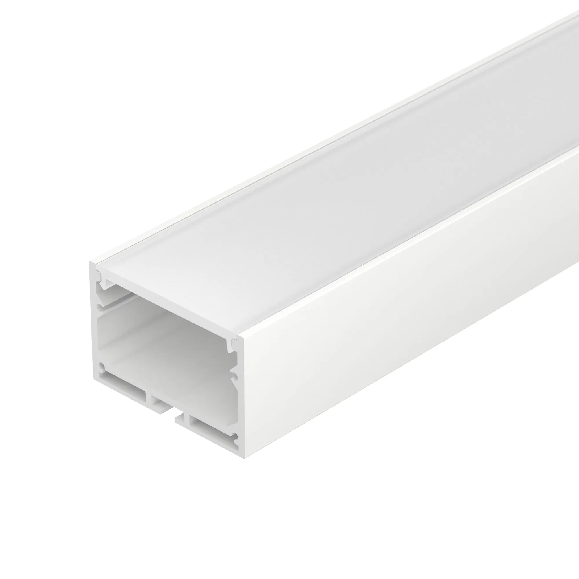 Профиль с экраном SL-LINE-4932-2500 WHITE+OPAL (Arlight, Алюминий) - Изображение