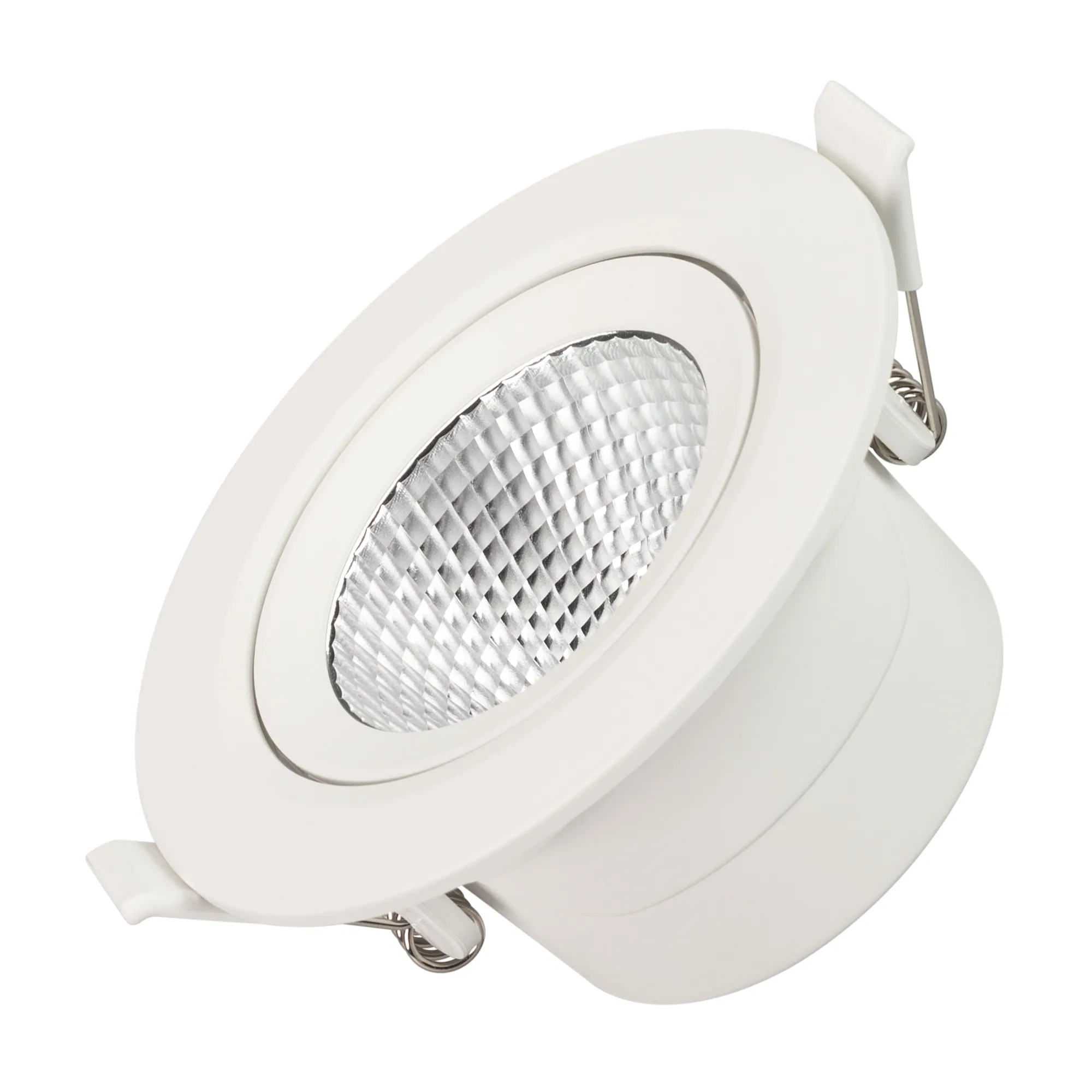 Светильник LTD-POLAR-TURN-R105-10W Warm3000 (WH, 36 deg, 230V) (Arlight, IP20 Пластик, 3 года) - Изображение