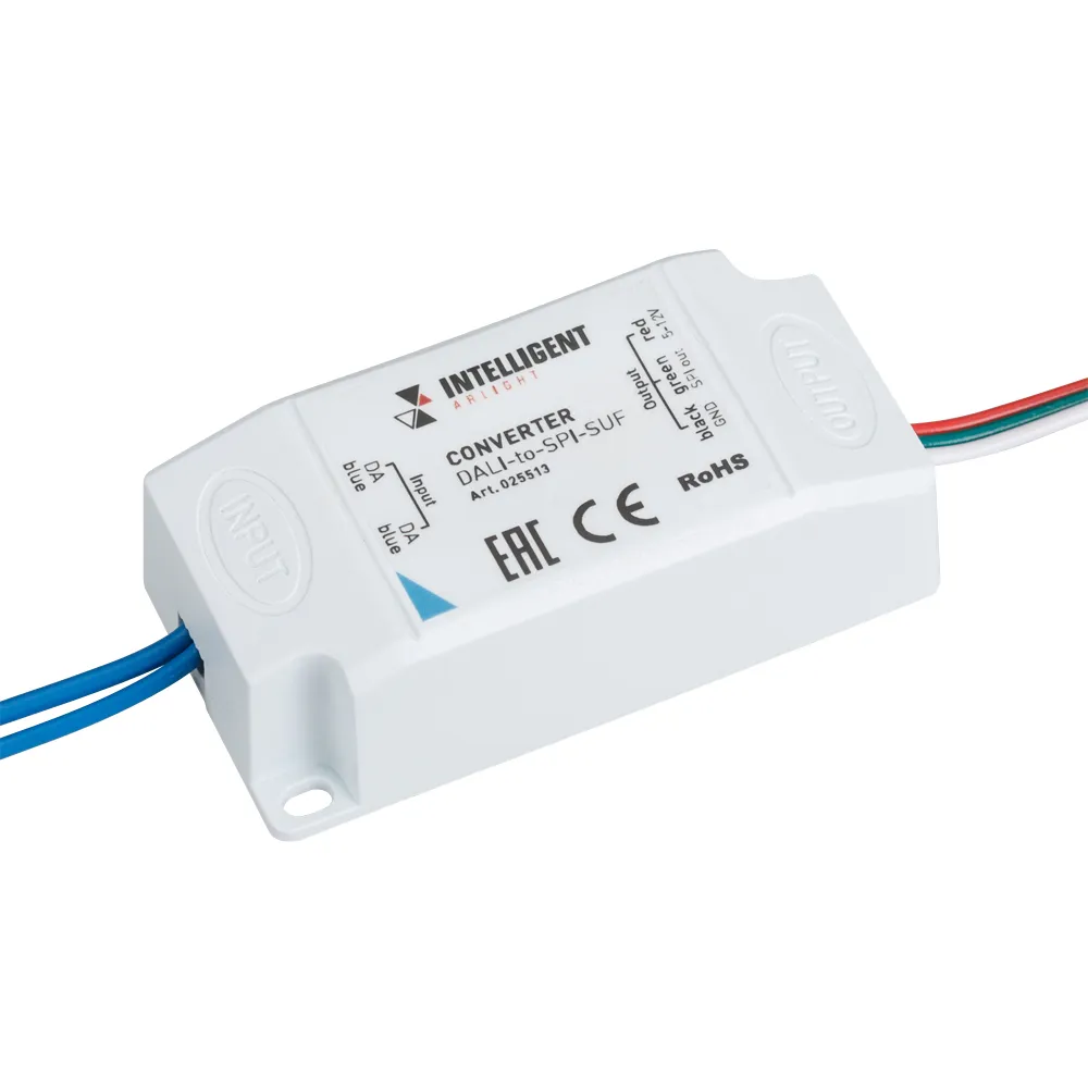 INTELLIGENT ARLIGHT Конвертер DALI-to-SPI-SUF (DC 5-12V) (IARL, -) - Изображение